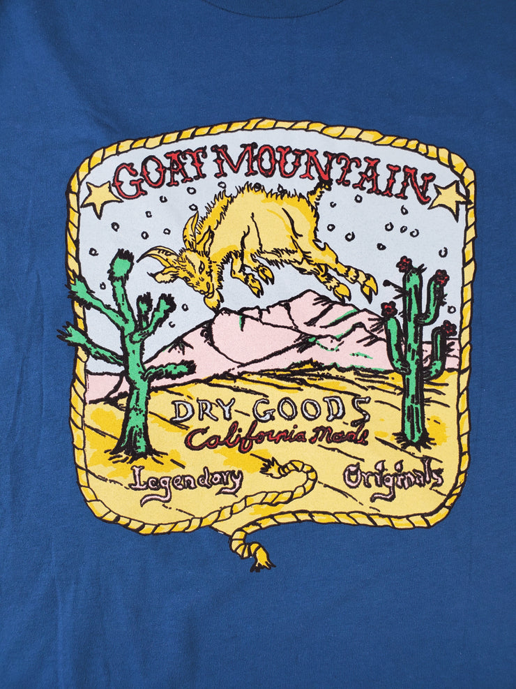 Goat Mountain Multi Color T Shirt - DeepTeal