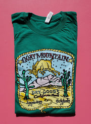 Goat Mountain Multi Color T Shirt -Evergreen
